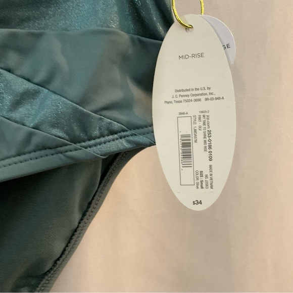 Mynah Swim Bottoms Dark Green S - Picture 4 of 4